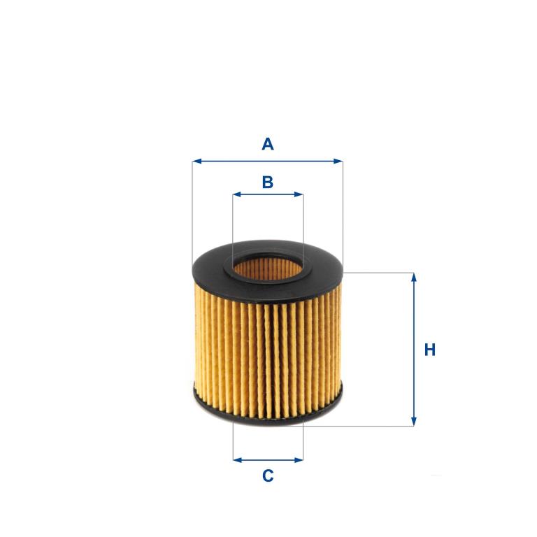 Filtre à huile UFI Filters 25.086.00