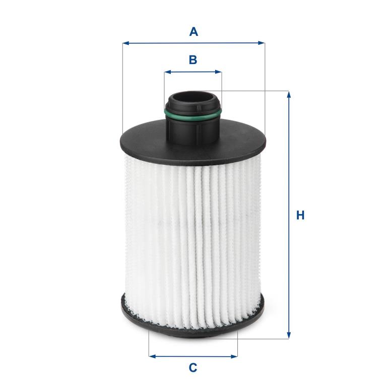 Filtre à huile UFI Filters ref. 25.093.00