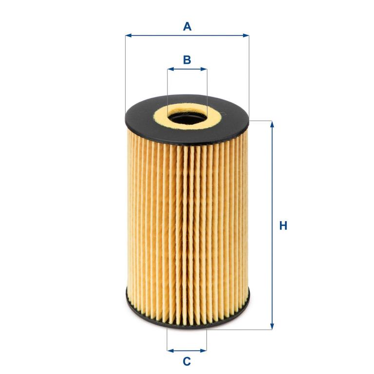 Filtre à huile UFI Filters ref. 25.106.00