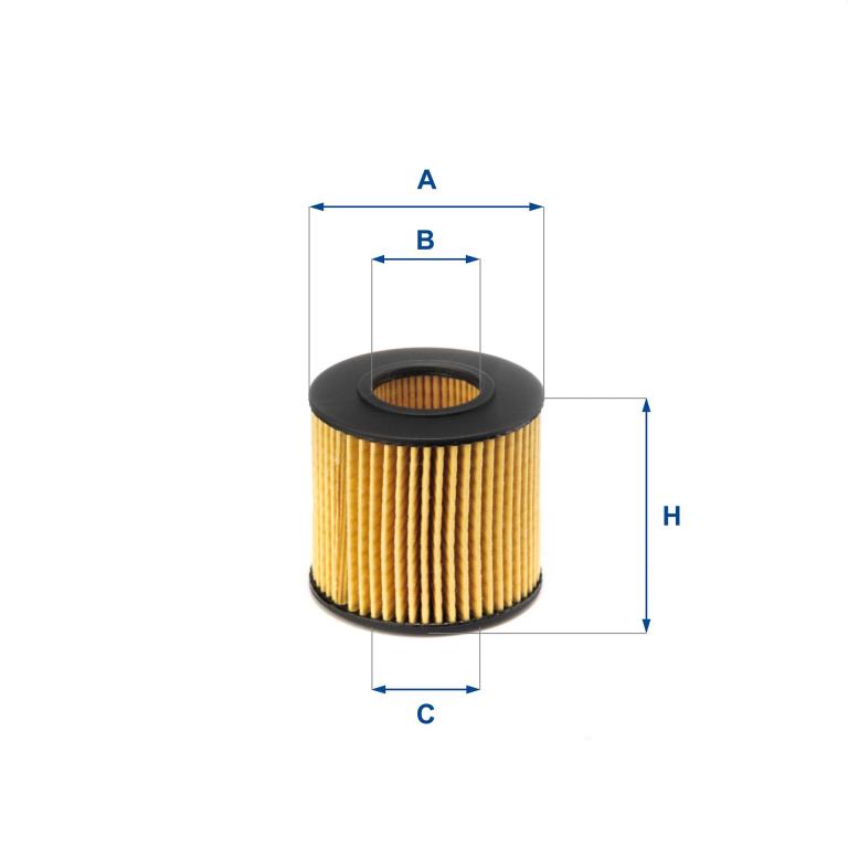 Filtre à huile UFI Filters ref. 25.116.00