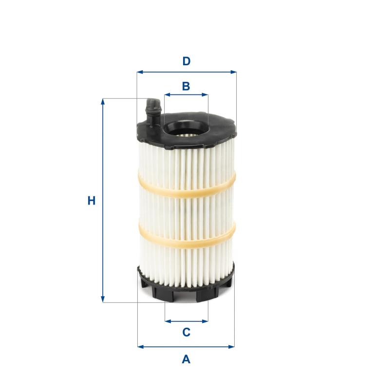 Filtre à huile UFI Filters ref. 25.143.00
