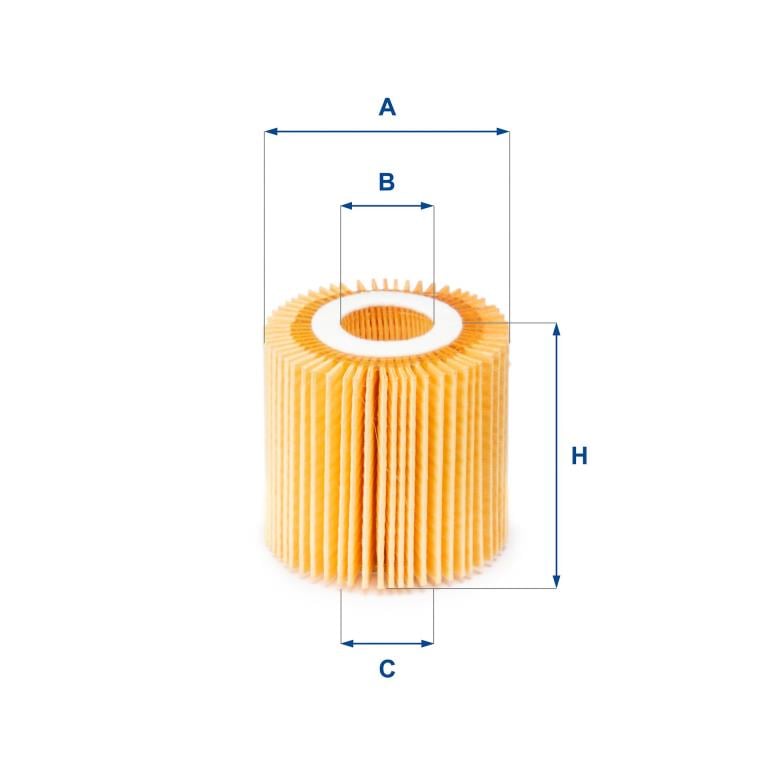 Filtre à huile UFI Filters ref. 25.150.00