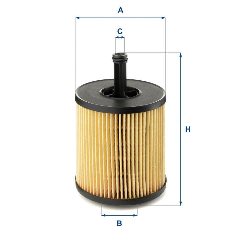 Filtre à huile UFI Filters ref. 25.197.00