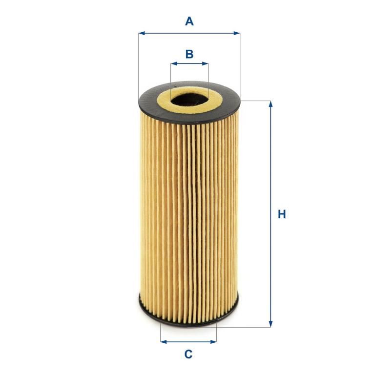 Filtre à huile UFI Filters ref. 25.198.00