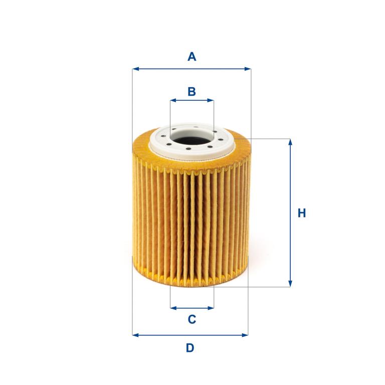 Filtre à huile UFI Filters ref. 25.216.00