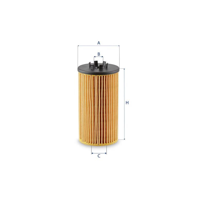Filtre à huile UFI Filters ref. 25.257.00