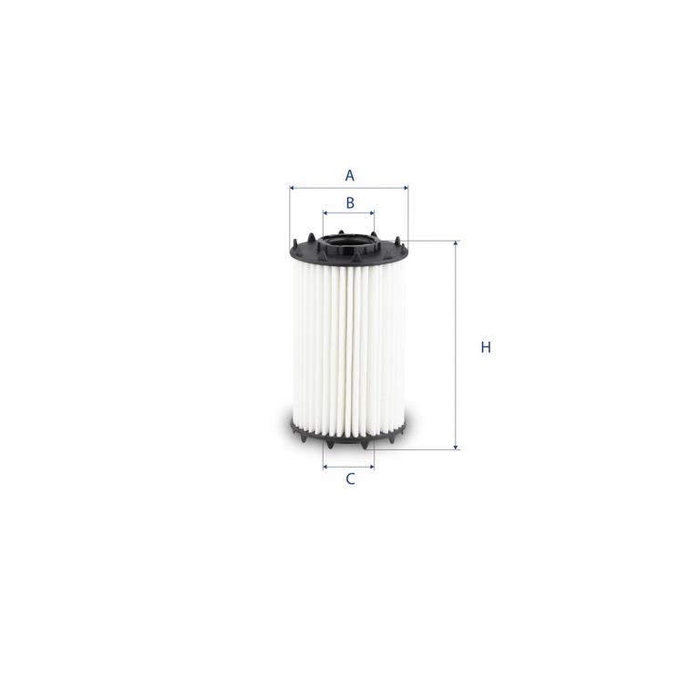 Filtre à huile UFI Filters ref. 25.259.00