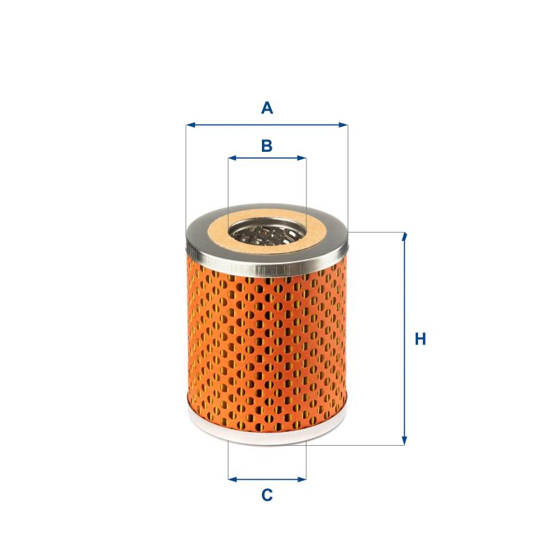 Filtre à huile UFI Filters ref. 25.413.00