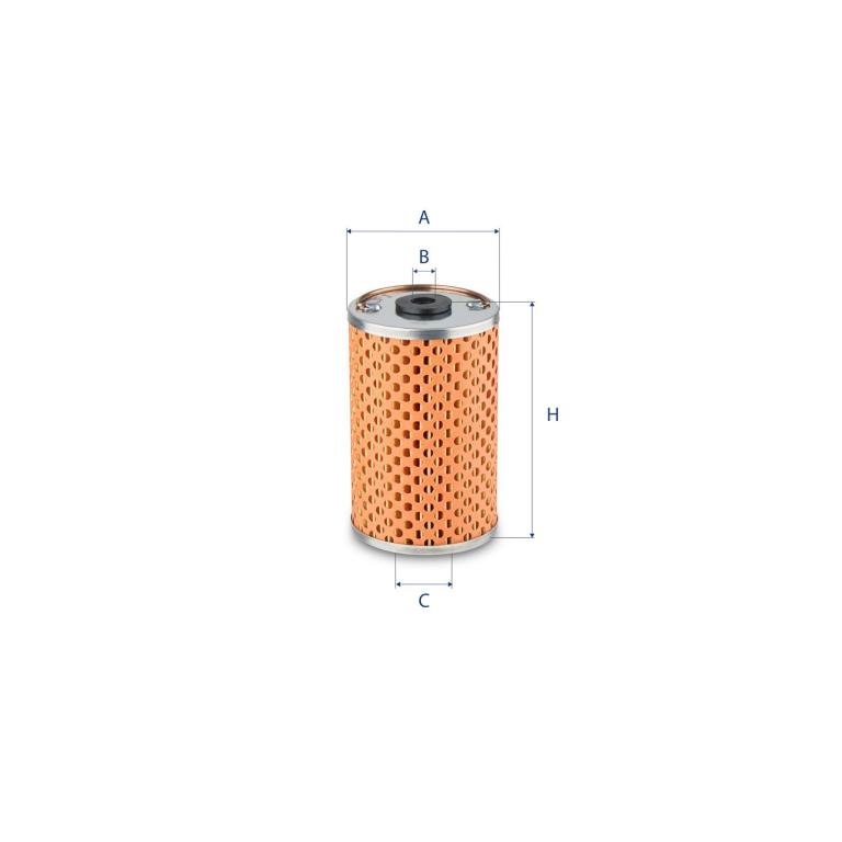 Filtre à huile UFI Filters ref. 25.530.01