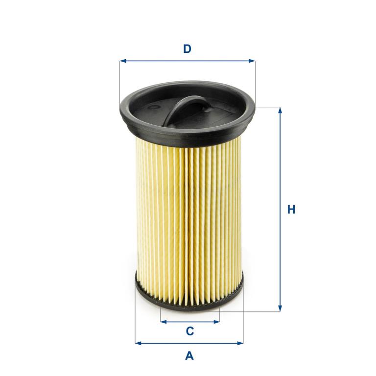 Filtre à carburant (Filtre à gasoil) UFI Filters 26.005.00