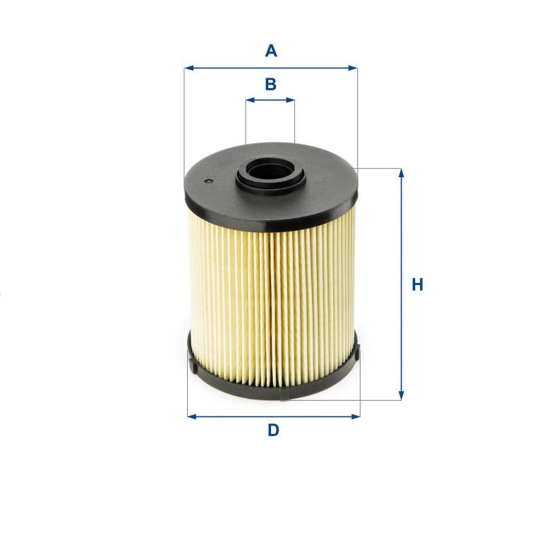 Filtre à carburant (Filtre à gasoil) UFI Filters ref. 26.006.00