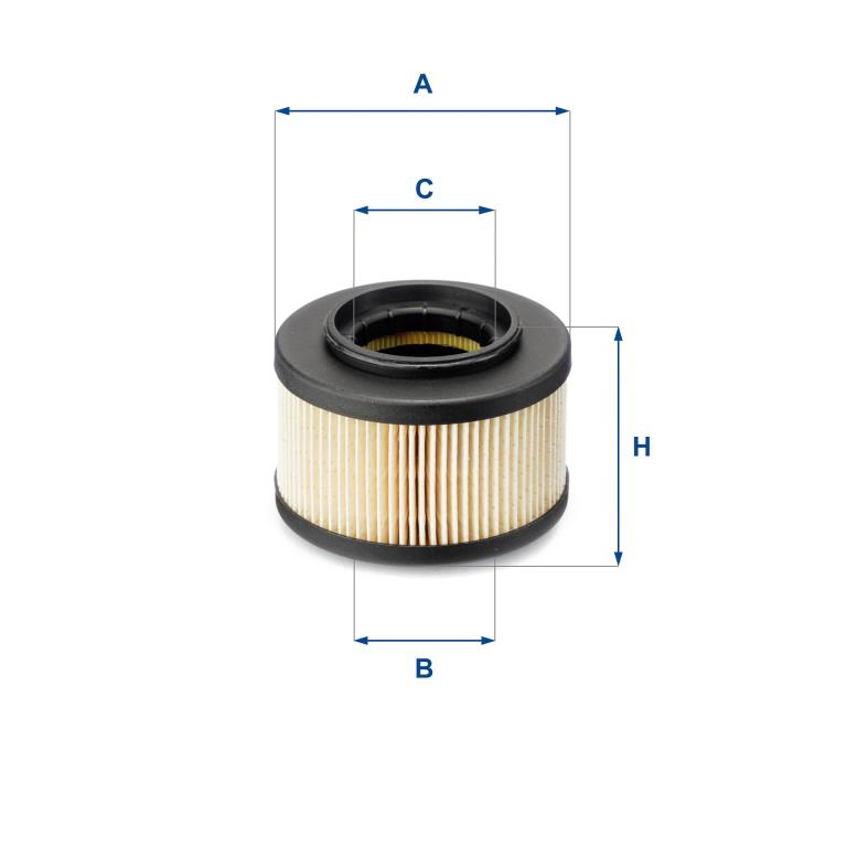 Filtre à carburant (Filtre à gasoil) UFI Filters 26.013.00