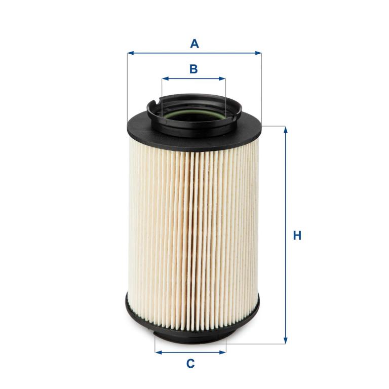 Filtre à carburant (Filtre à gasoil) UFI Filters ref. 26.014.00