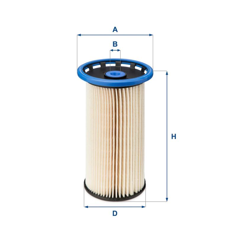 Filtre à carburant (Filtre à gasoil) UFI Filters ref. 26.038.00