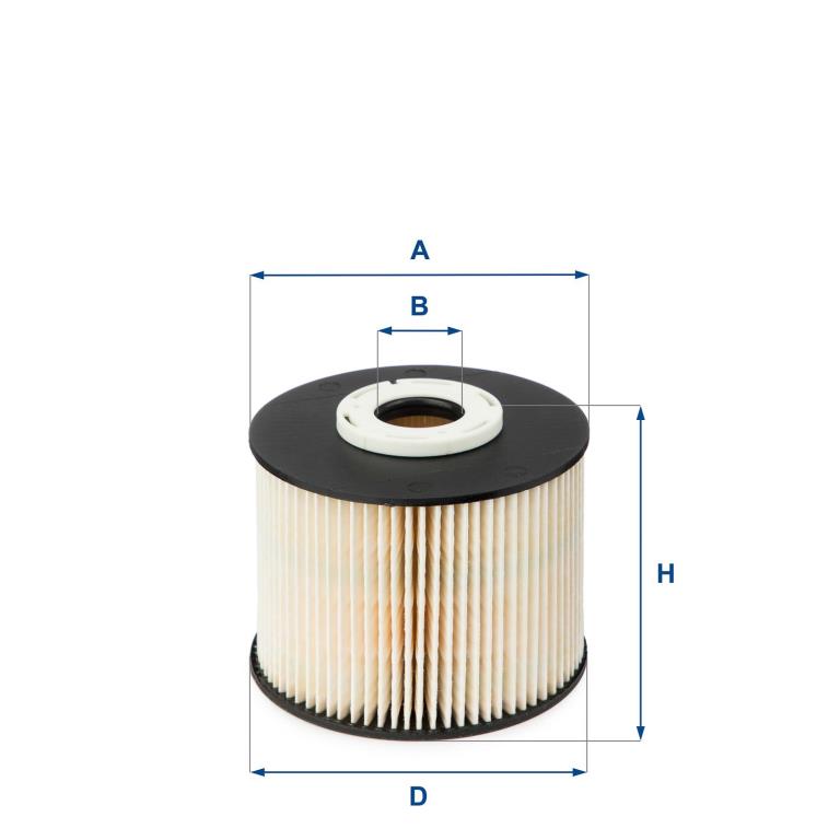 Filtre à carburant (Filtre à gasoil) UFI Filters ref. 26.055.00