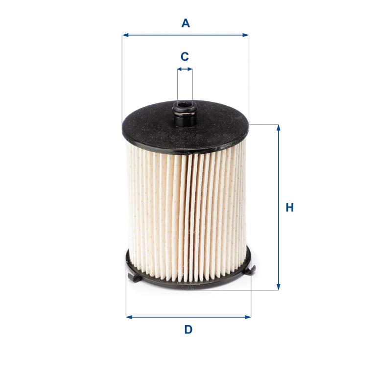 Filtre à carburant (Filtre à gasoil) UFI Filters ref. 26.073.00