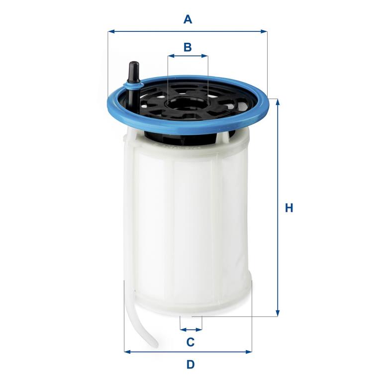 Filtro combustible UFI Filters ref. 26.079.00