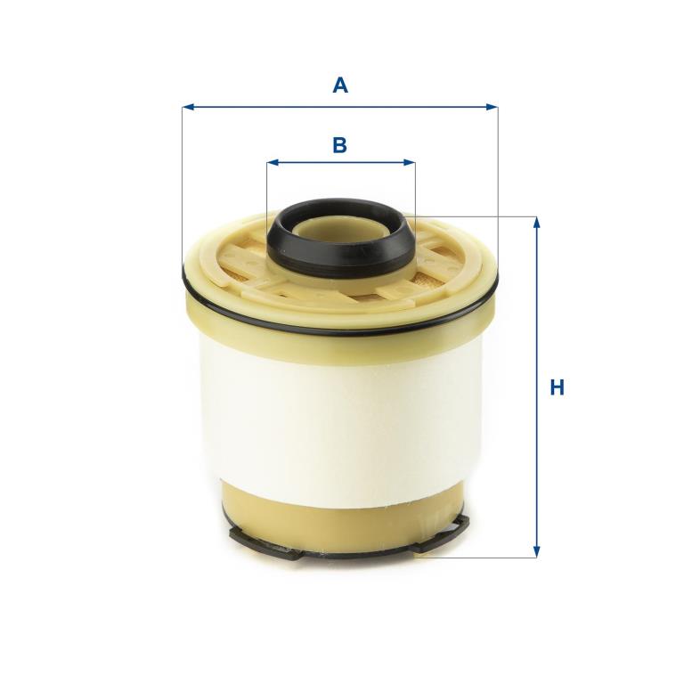 Filtre à carburant (Filtre à gasoil) UFI Filters ref. 26.102.00