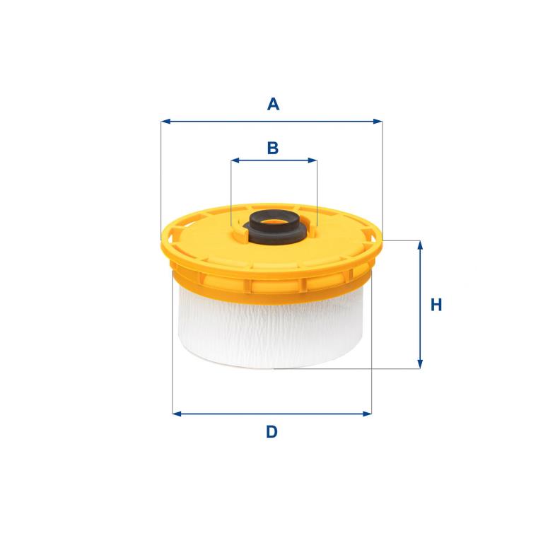 Filtre à carburant (Filtre à gasoil) UFI Filters ref. 26.138.00
