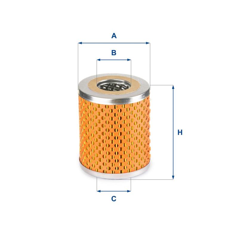 Filtre à carburant (Filtre à gasoil) UFI Filters ref. 26.602.00