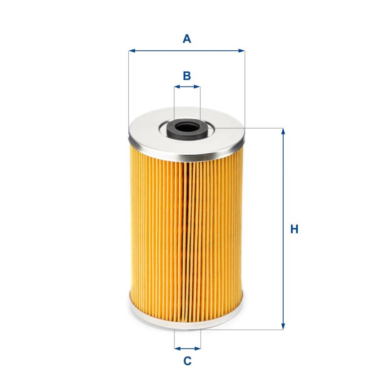 Filtre à carburant (Filtre à gasoil) UFI Filters ref. 26.609.00