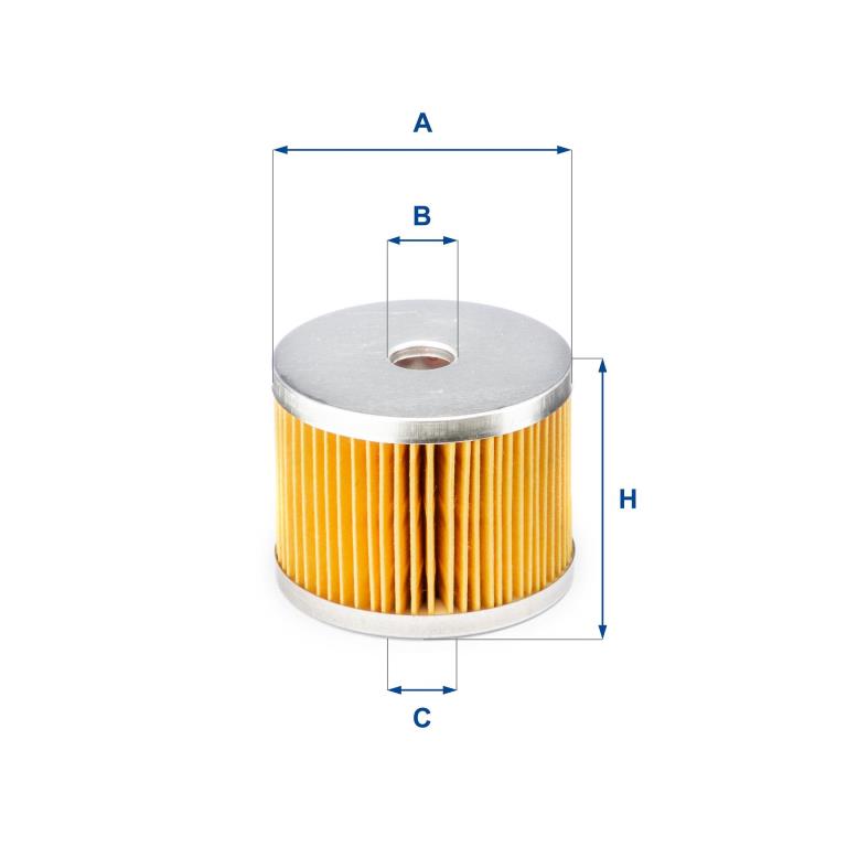 Filtre à carburant (Filtre à gasoil) UFI Filters ref. 26.652.00