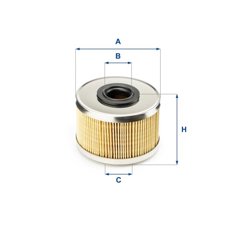 Filtre à carburant (Filtre à gasoil) UFI Filters 26.686.00