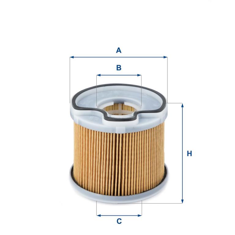 Filtre à carburant (Filtre à gasoil) UFI Filters ref. 26.691.00