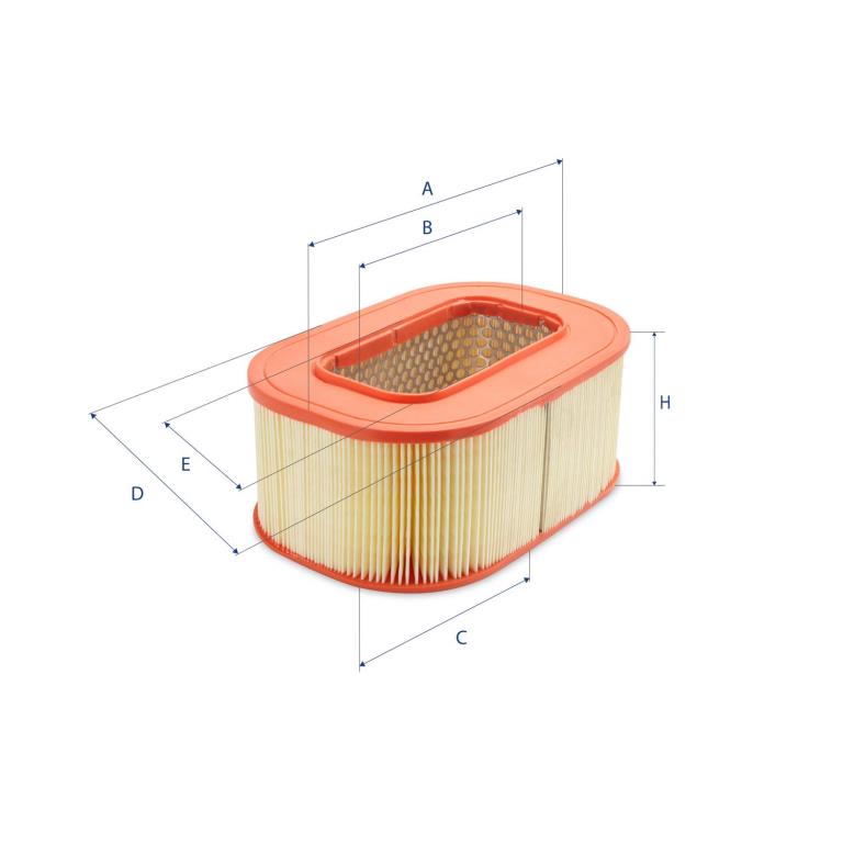 Filtro de ar UFI Filters 27.162.00