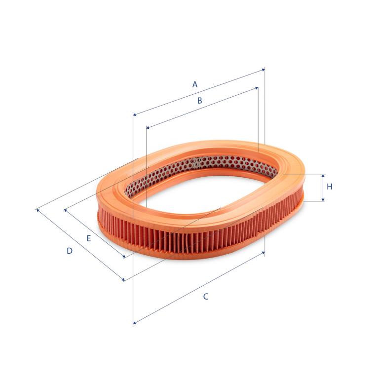 Filtro de ar UFI Filters 27.604.00