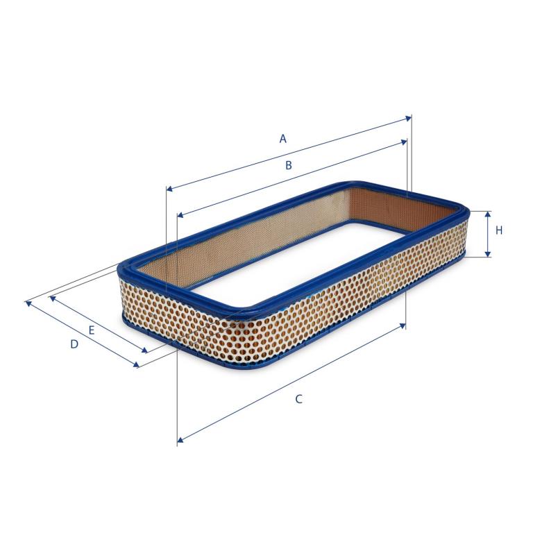 Filtro de ar UFI Filters 27.853.00
