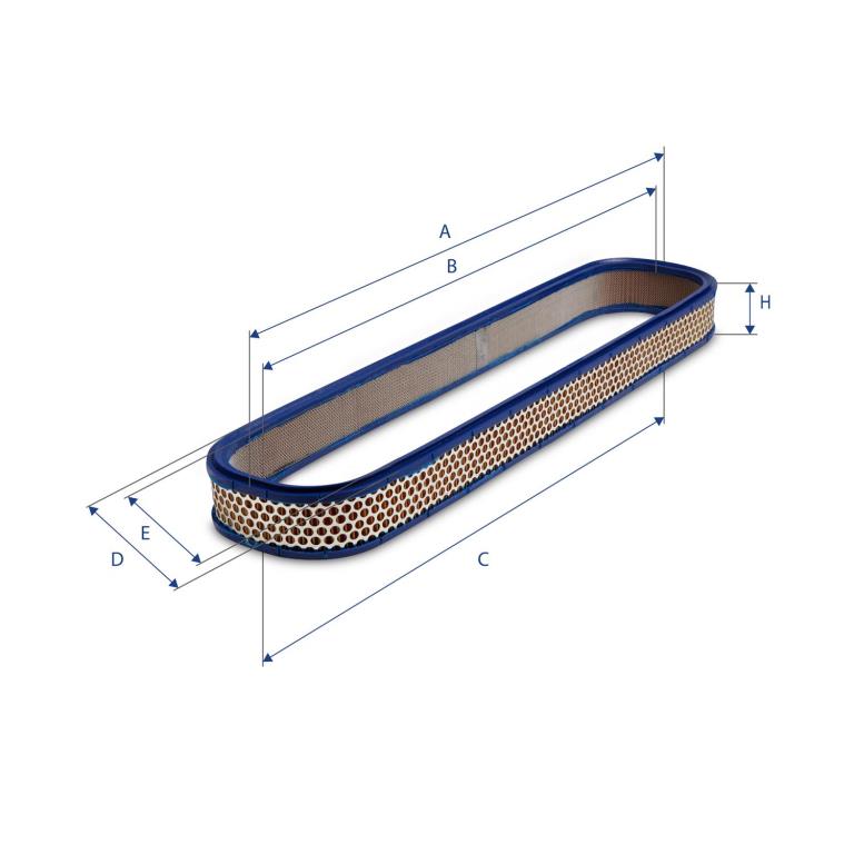 Filtre à air UFI Filters 27.925.00