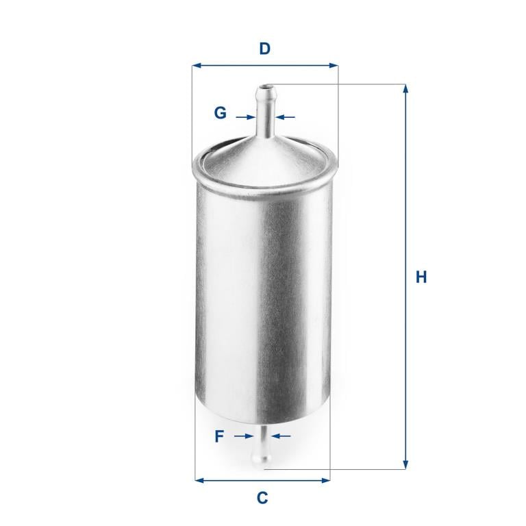 Filtre à carburant (Filtre à gasoil) UFI Filters ref. 31.501.00