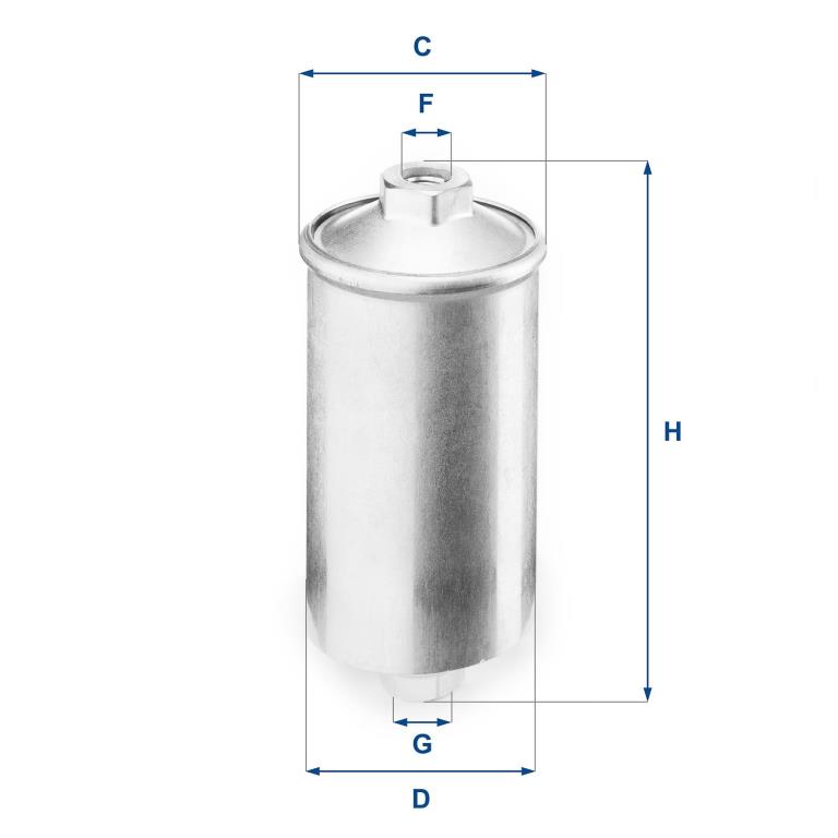 Filtre à carburant (Filtre à gasoil) UFI Filters ref. 31.504.00