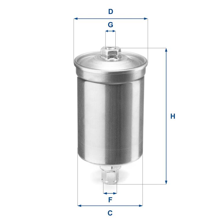 Filtre à carburant (Filtre à gasoil) UFI Filters ref. 31.507.00