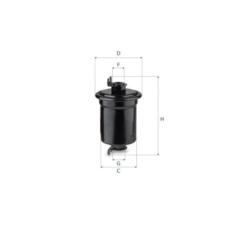 Filtre à carburant (Filtre à gasoil) UFI Filters ref. 31.525.00