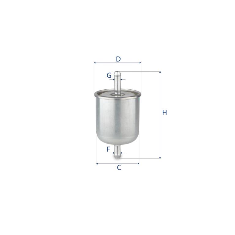 Filtre à carburant (Filtre à gasoil) UFI Filters ref. 31.529.00