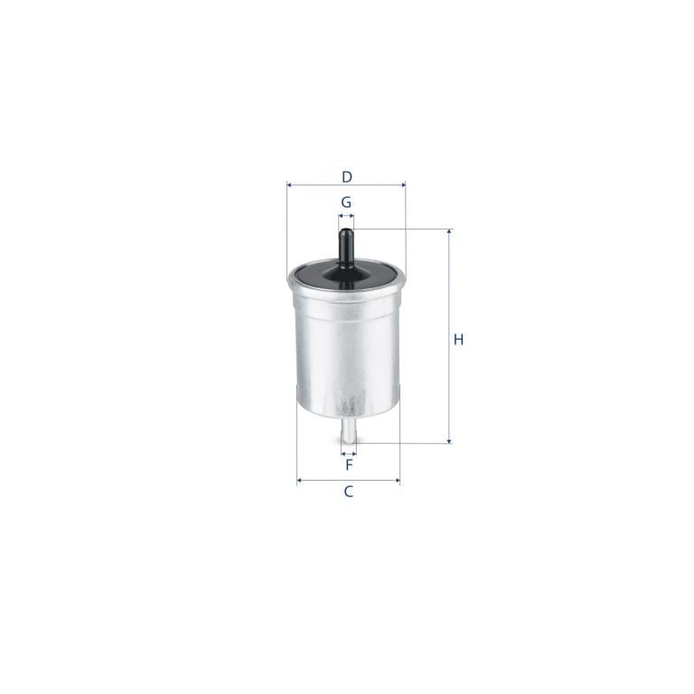 Filtre à carburant (Filtre à gasoil) UFI Filters ref. 31.562.00