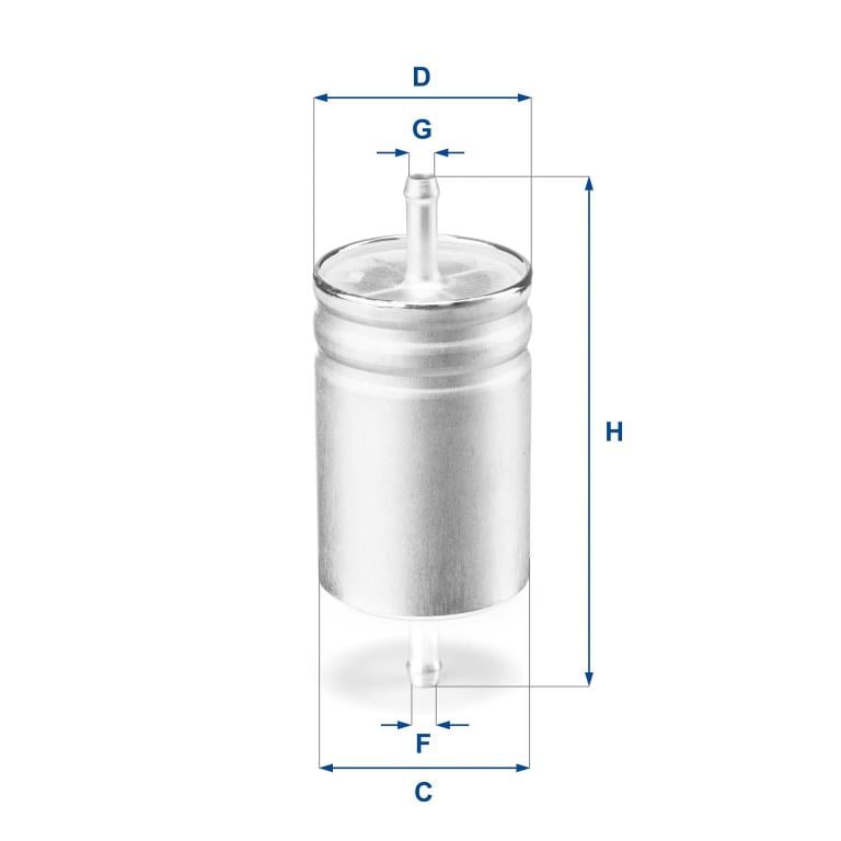 Filtre à carburant (Filtre à gasoil) UFI Filters ref. 31.611.00