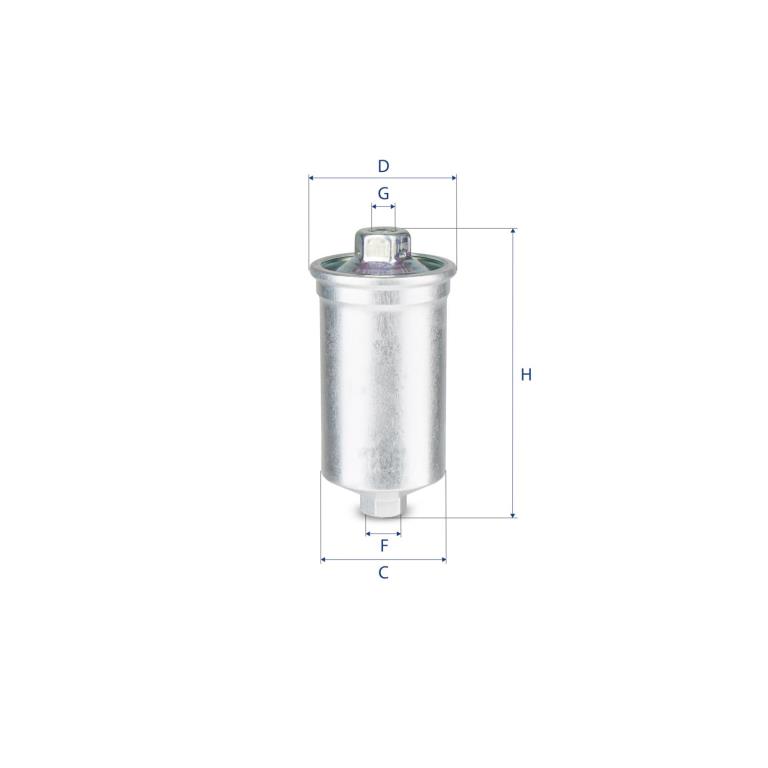 Filtre à carburant (Filtre à gasoil) UFI Filters ref. 31.699.00