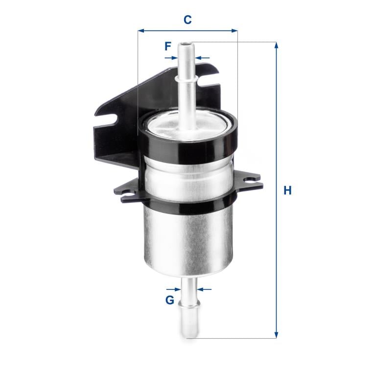 Filtre à carburant (Filtre à gasoil) UFI Filters ref. 31.740.00