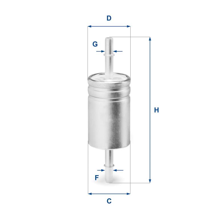 Filtre à carburant (Filtre à gasoil) UFI Filters ref. 31.740.03