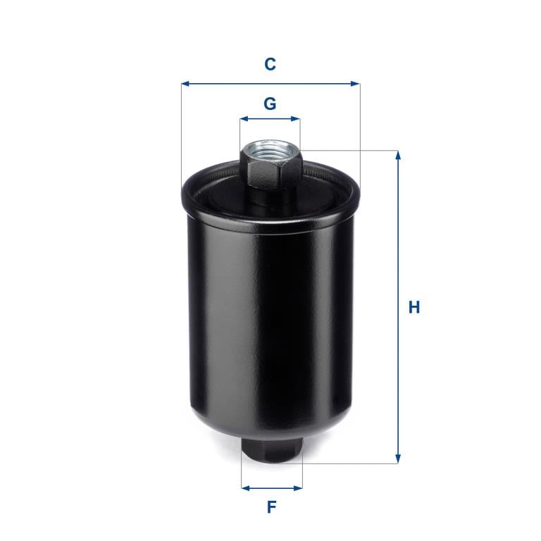 Filtre à carburant (Filtre à gasoil) UFI Filters ref. 31.741.00