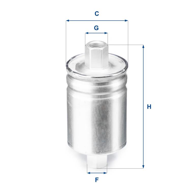 Filtre à carburant (Filtre à gasoil) UFI Filters ref. 31.750.00
