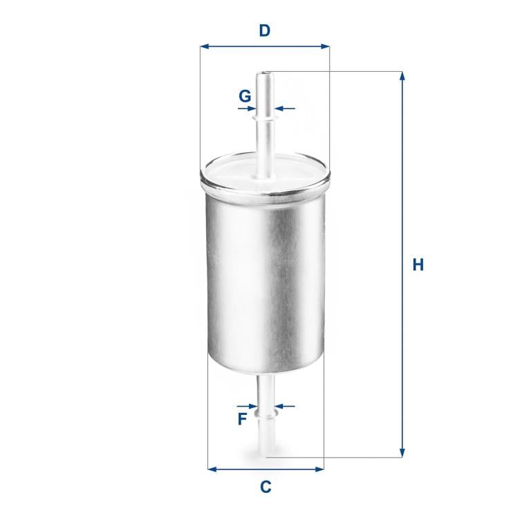 Filtre à carburant (Filtre à gasoil) UFI Filters ref. 31.769.00