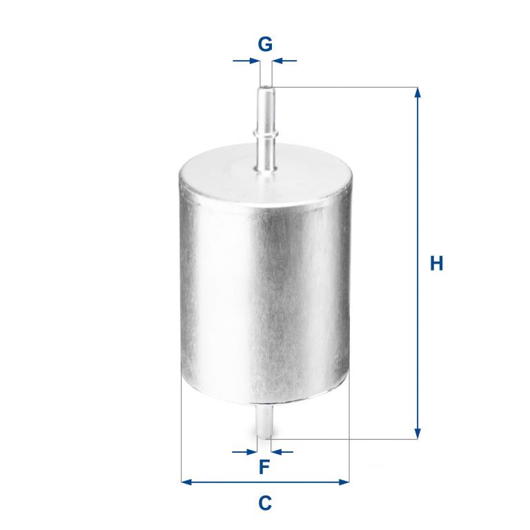 Filtre à carburant (Filtre à gasoil) UFI Filters ref. 31.817.00