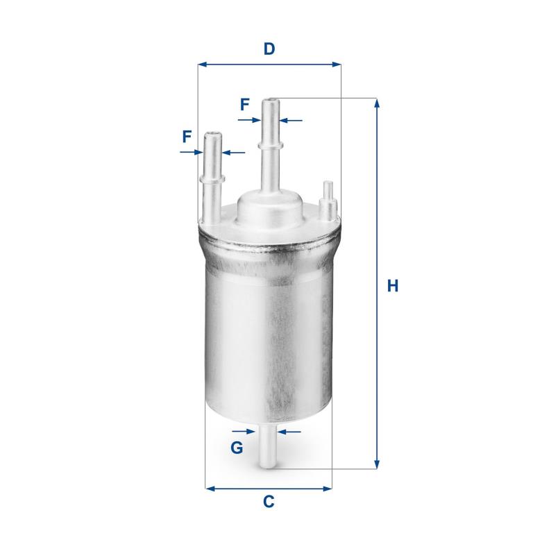 Filtro combustible UFI Filters ref. 31.833.00