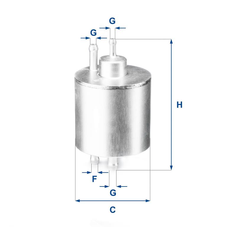 Filtre à carburant (Filtre à gasoil) UFI Filters ref. 31.834.00