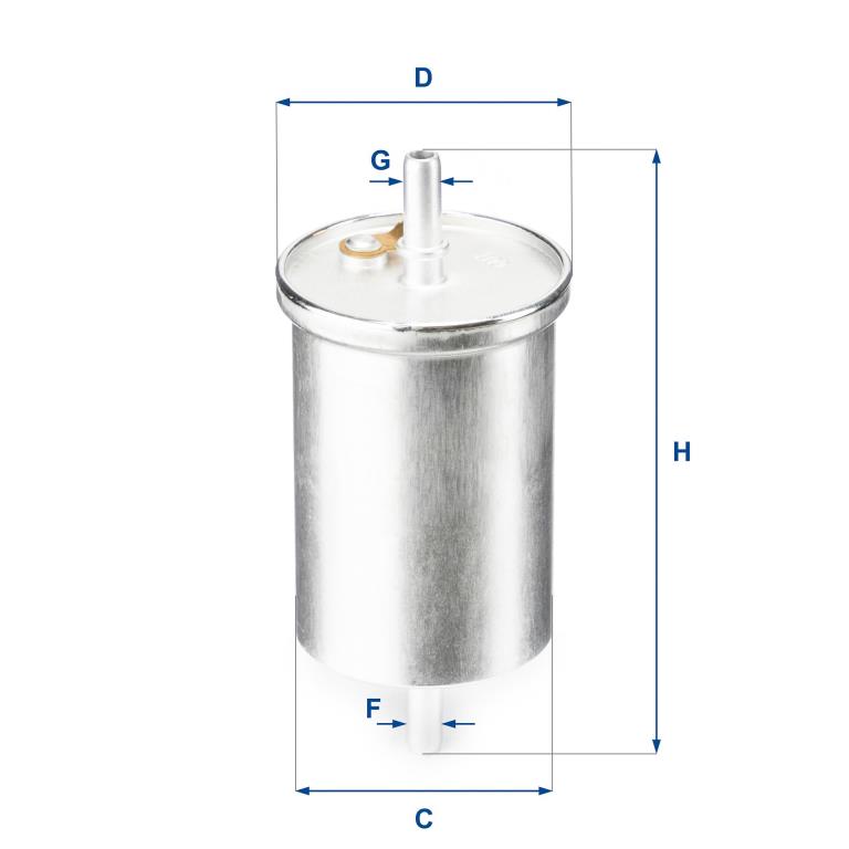 Filtre à carburant (Filtre à gasoil) UFI Filters ref. 31.835.00