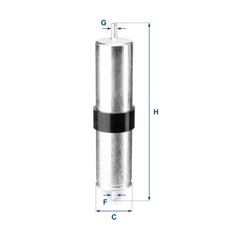 Filtre à carburant (Filtre à gasoil) UFI Filters ref. 31.838.00